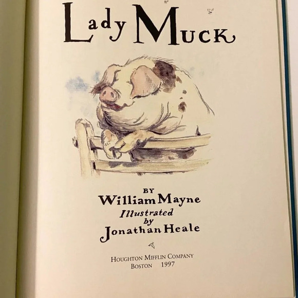 Vintage Lot Lady Muck by Mayne and Mr and Mrs Pigs Evening  Out by Rayner Books - Picture 10 of 12